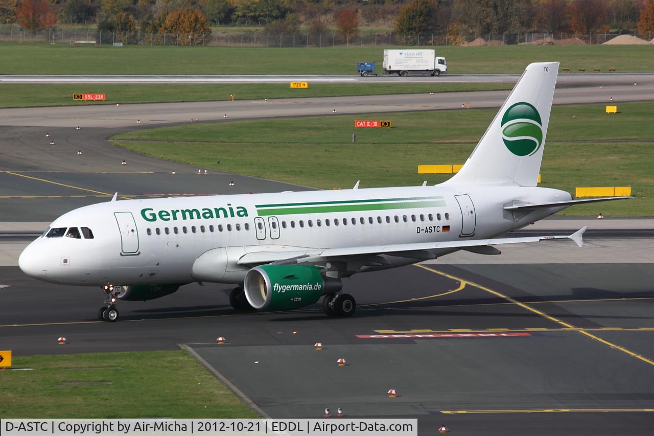 D-ASTC, 2012 Airbus A319-112 C/N 5085, Germania, Airbus A319-111, CN: 5085