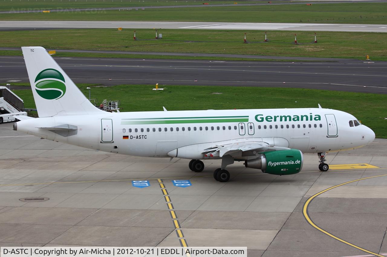 D-ASTC, 2012 Airbus A319-112 C/N 5085, Germania, Airbus A319-111, CN: 5085