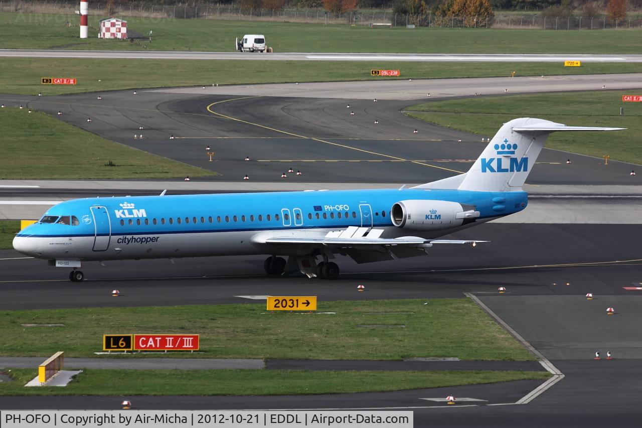 PH-OFO, 1995 Fokker 100 (F-28-0100) C/N 11462, KLM Cityhopper, Fokker F100, CN: 11462
