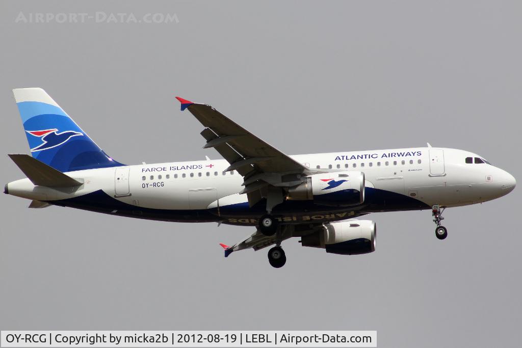 OY-RCG, 2012 Airbus A319-115 C/N 5079, Landing. Scrapped in december 2022.