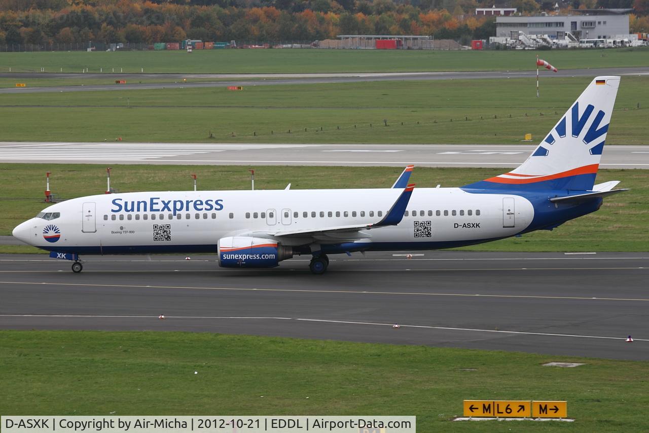 D-ASXK, 1998 Boeing 737-86J C/N 28070, SunExpress Germany, Boeing 737-86J (WL), CN: 28070/0106