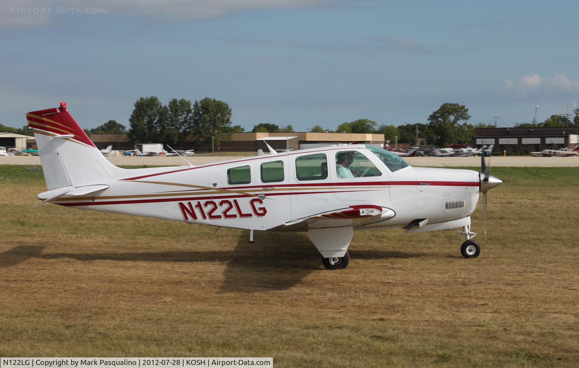 N122LG, 1988 Beech A36 Bonanza 36 C/N E-2413, Beech A36