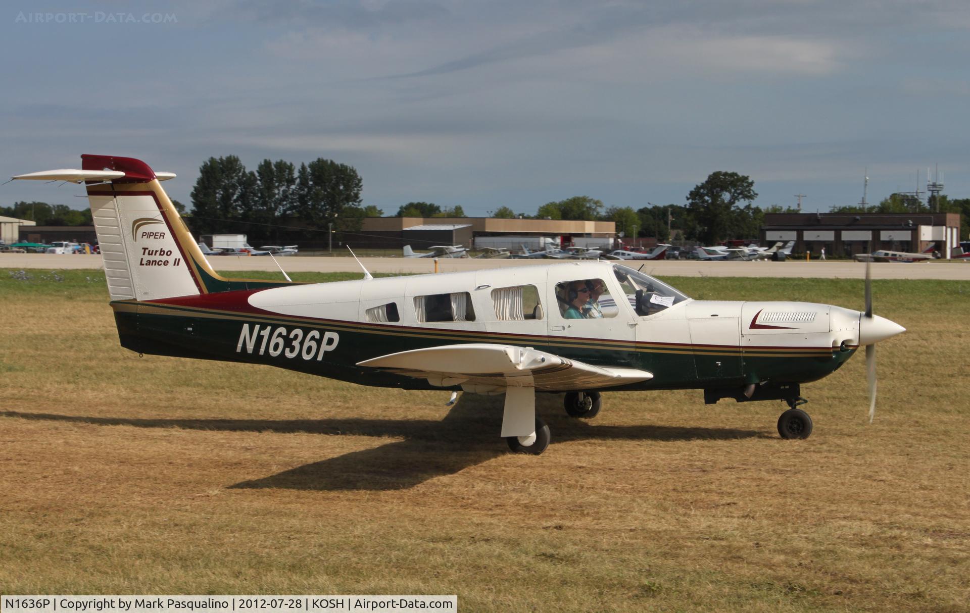 N1636P, 1978 Piper PA-32RT-300T Turbo Lance II C/N 32R-7887228, Piper PA-32RT-300T