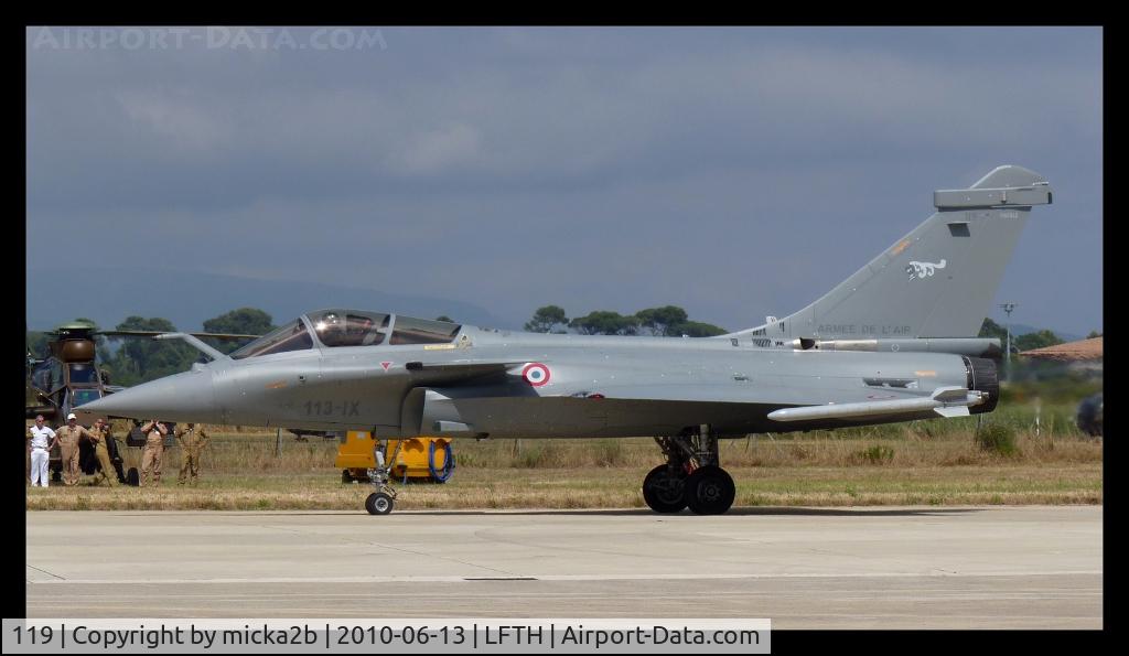 119, 2010 Dassault Rafale C C/N 119, Taxiing
