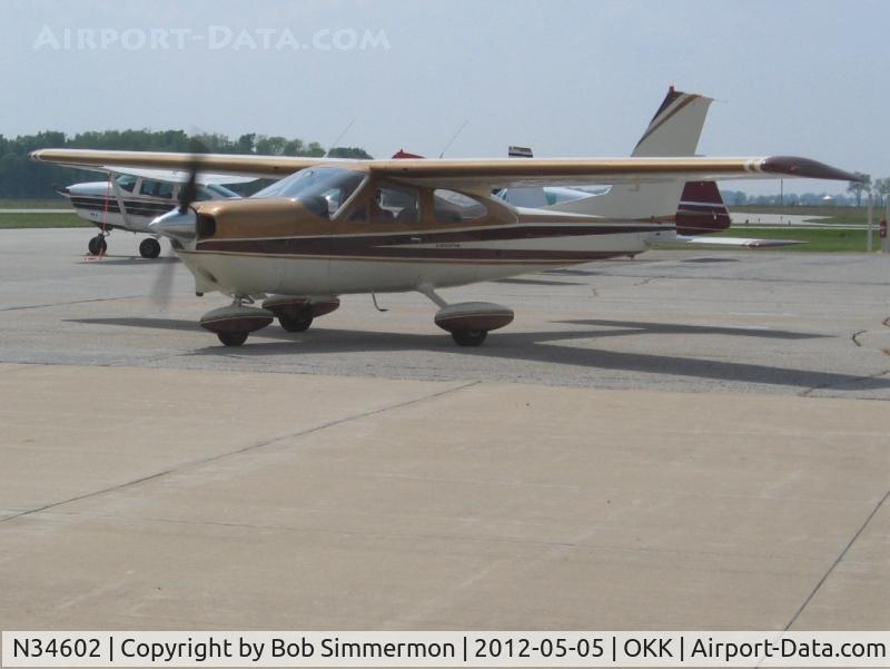 N34602, 1973 Cessna 177B Cardinal C/N 17701894, Departing Kokomo for her new home in Kenton, Ohio.