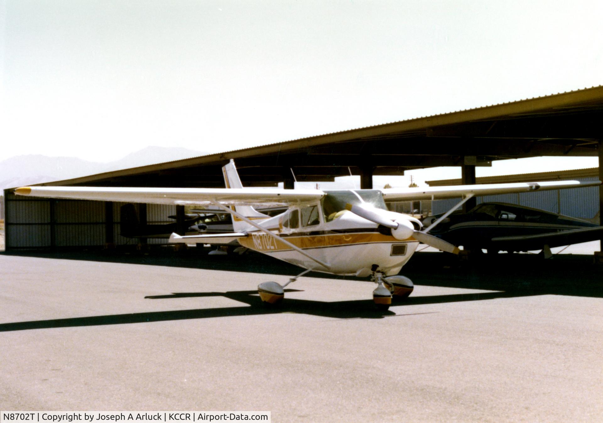 N8702T, 1960 Cessna 182C Skylane C/N 52602, Taken after first repaint in 1977.
