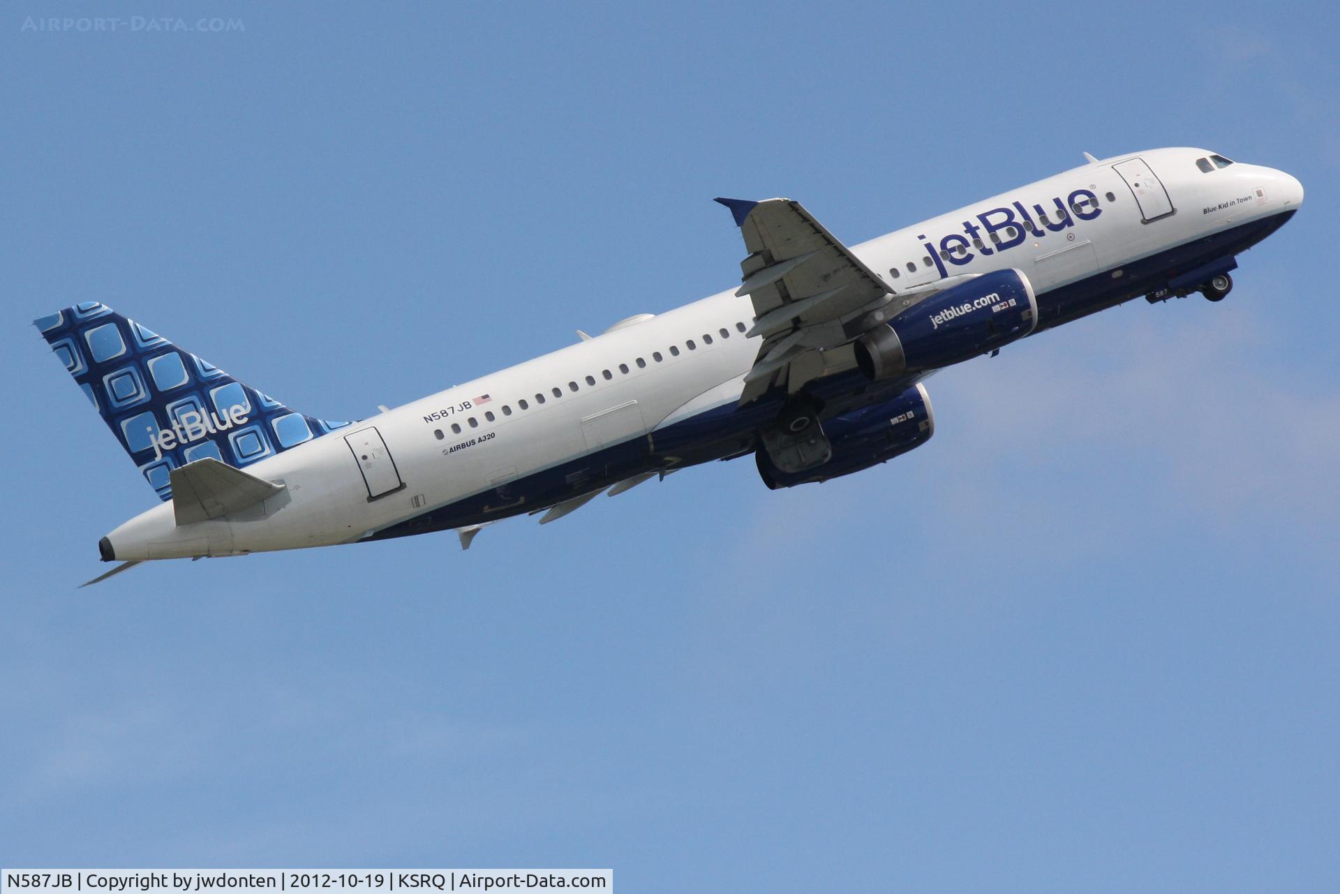 N587JB, 2004 Airbus A320-232 C/N 2177, JetBlue Flight 164 