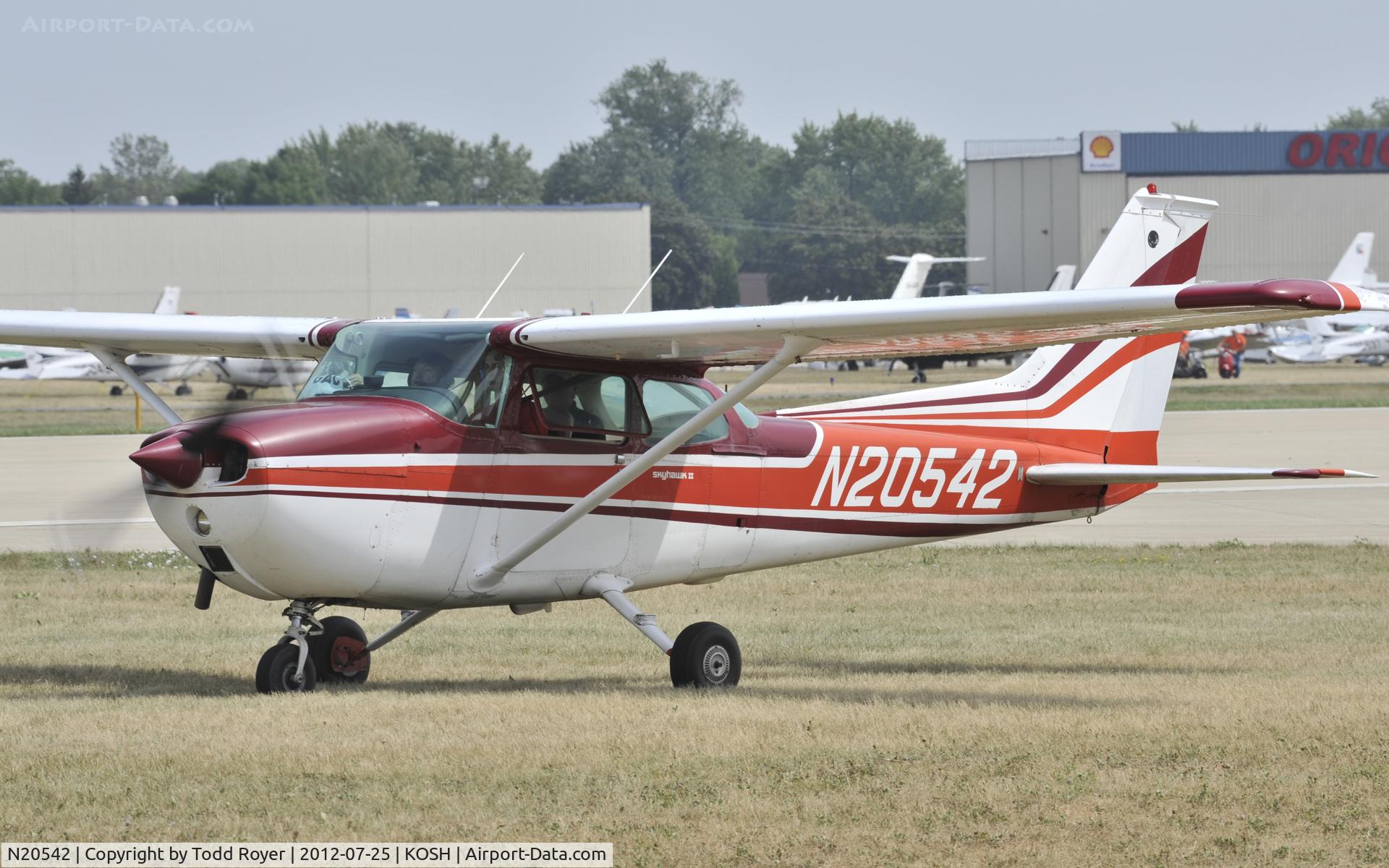 N20542, 1973 Cessna 172M C/N 17261379, Airventure 2012