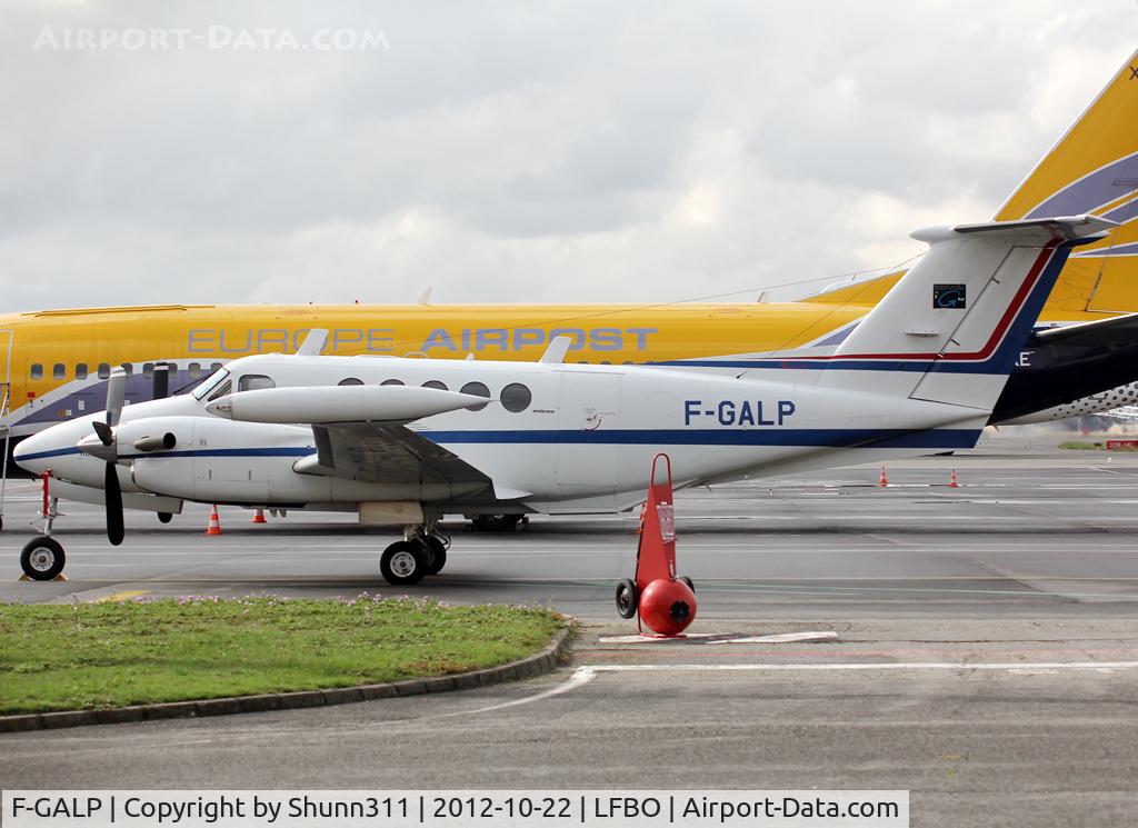 F-GALP, 1977 Beech 200T Super King Air C/N BT-2, Parked at the Old Terminal...