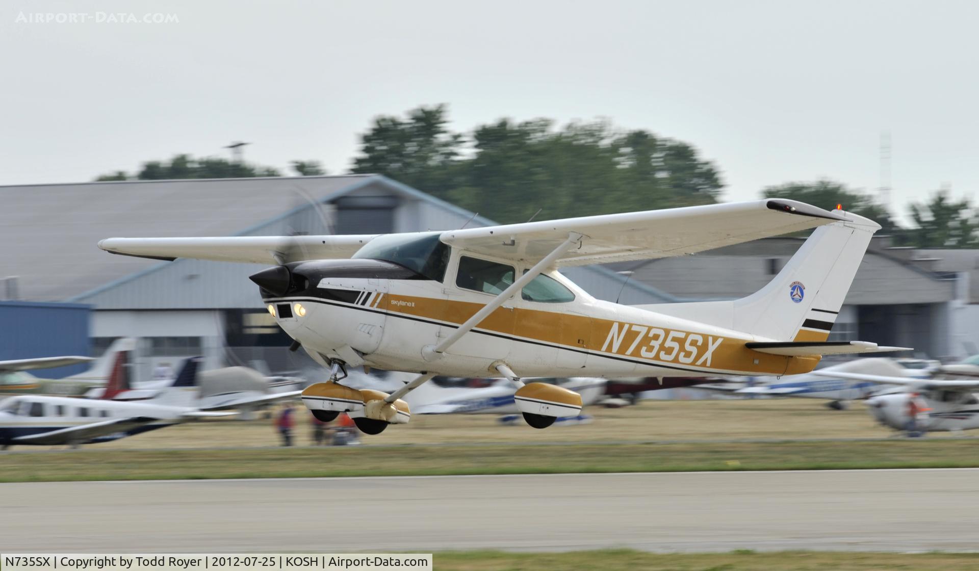 N735SX, 1977 Cessna 182Q Skylane C/N 18265658, Airventure 2012