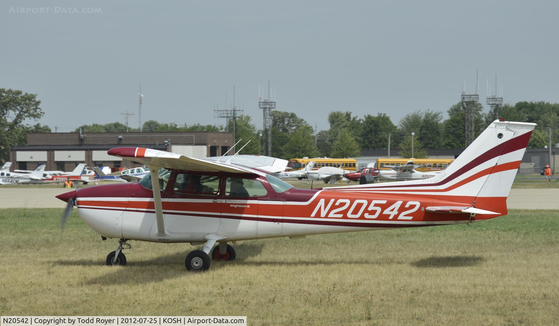 N20542, 1973 Cessna 172M C/N 17261379, Airventure 2012