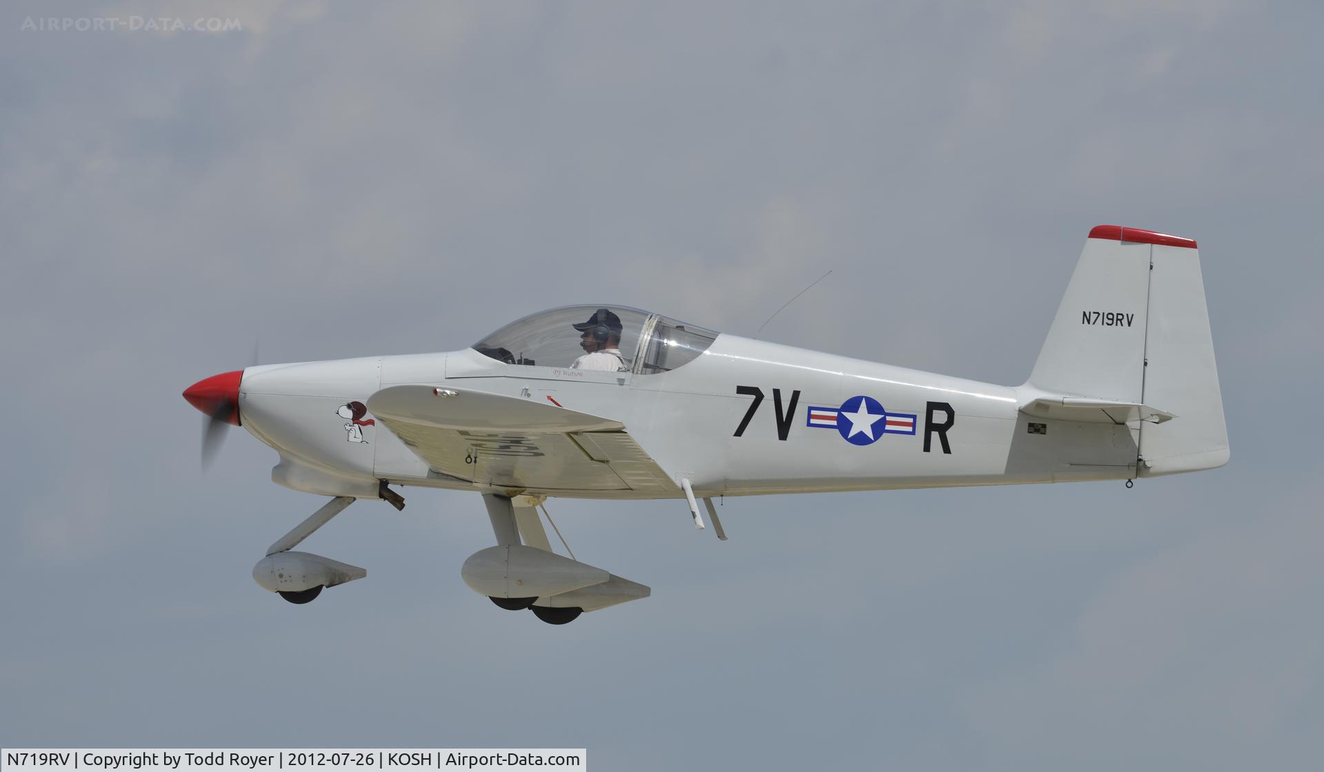 N719RV, 2005 Vans RV-7A C/N 70109, Airventure 2012