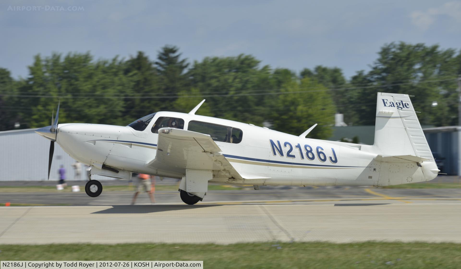 N2186J, 2000 Mooney M20S Eagle C/N 30-0047, Airventure 2012