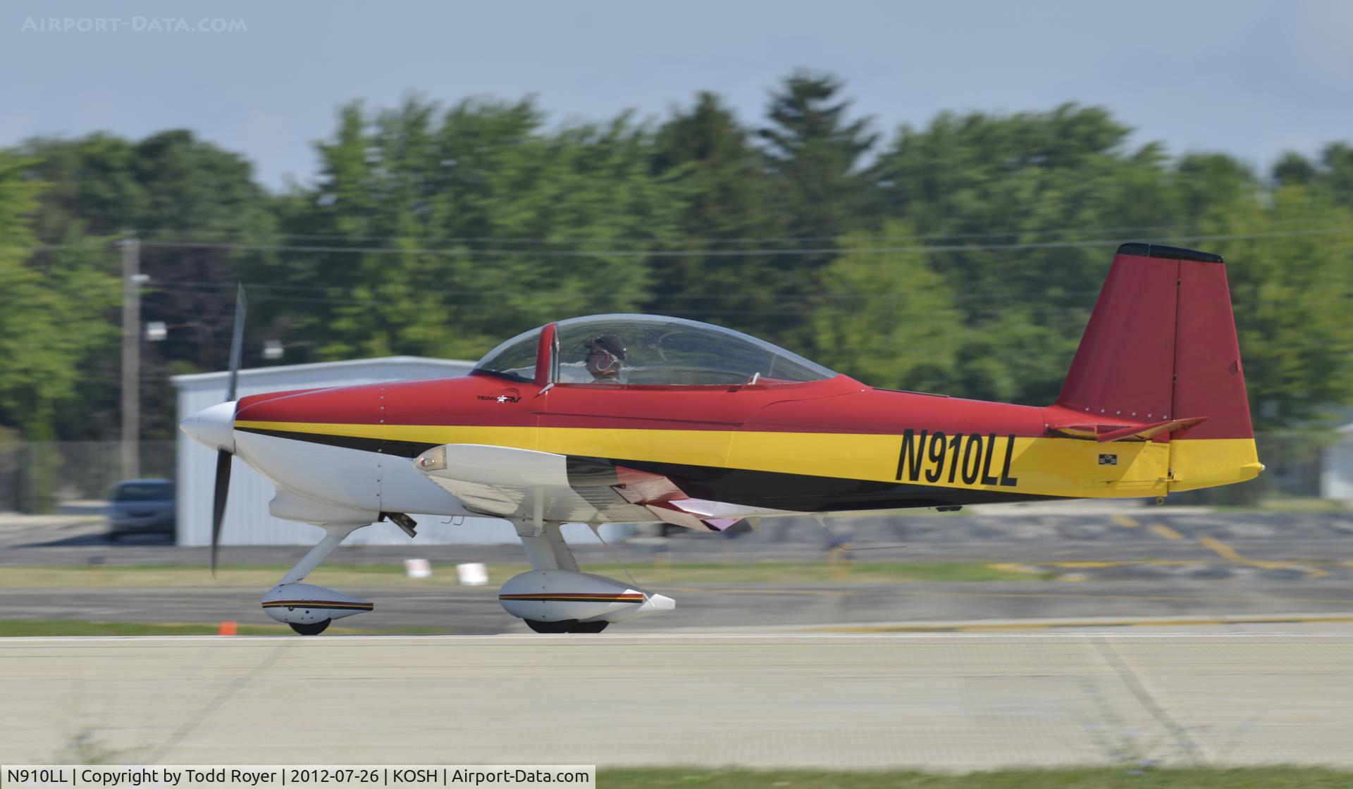 N910LL, Vans RV-8A C/N 80910, Airventure 2012