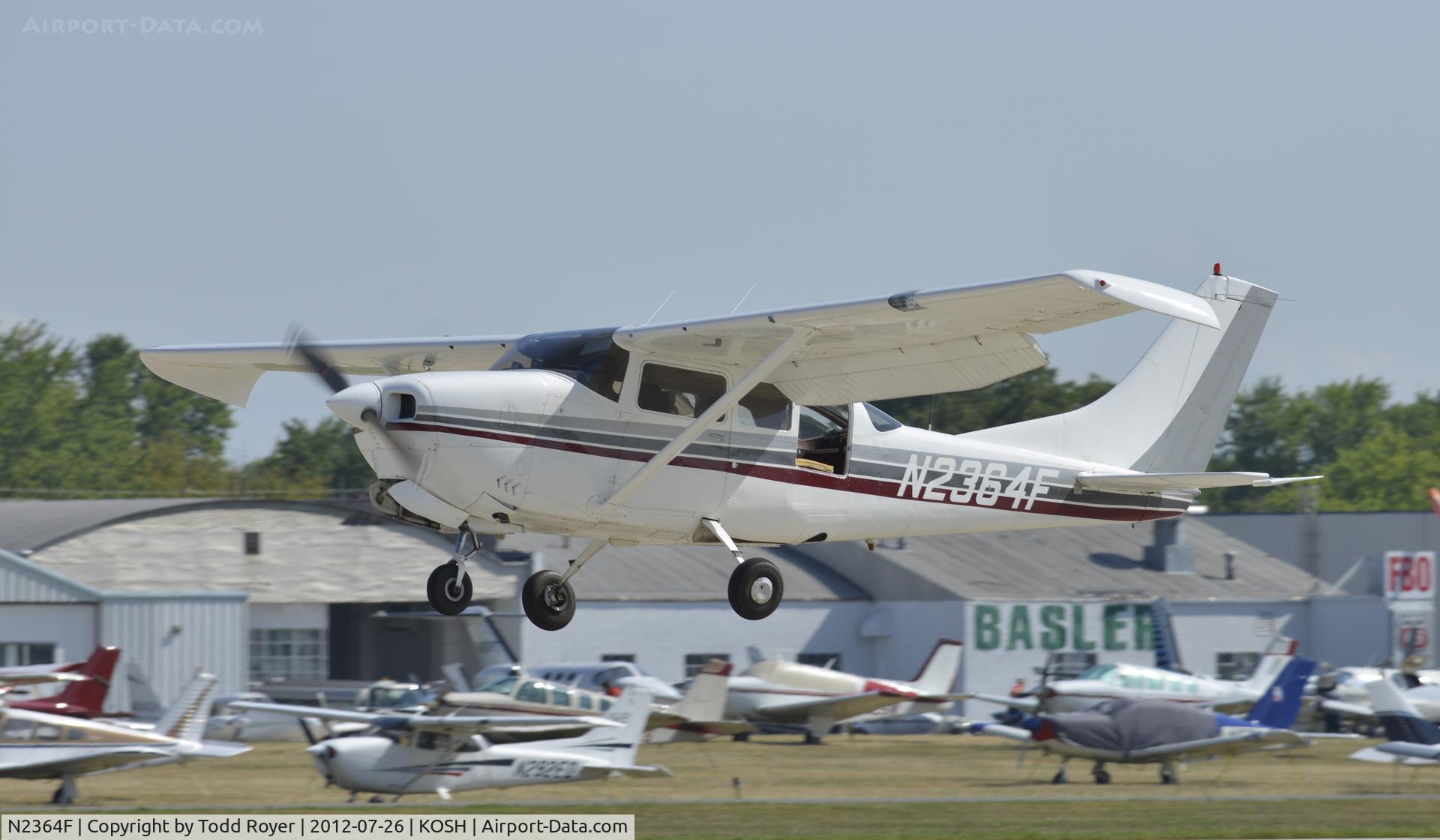 N2364F, 1964 Cessna 210E Centurion C/N 21058564, Airventure 2012