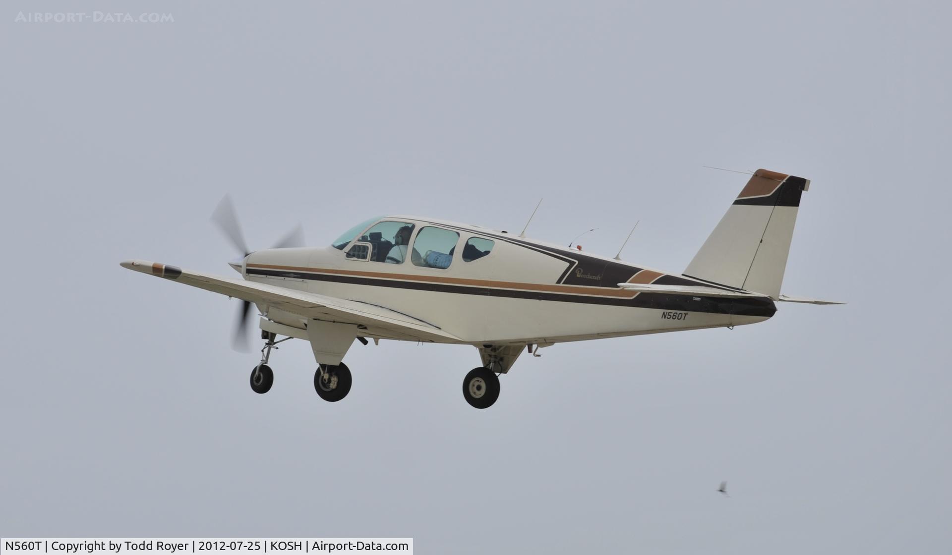 N560T, 1961 Beech 35-A33 Debonair C/N CD-341, Airventure 2012