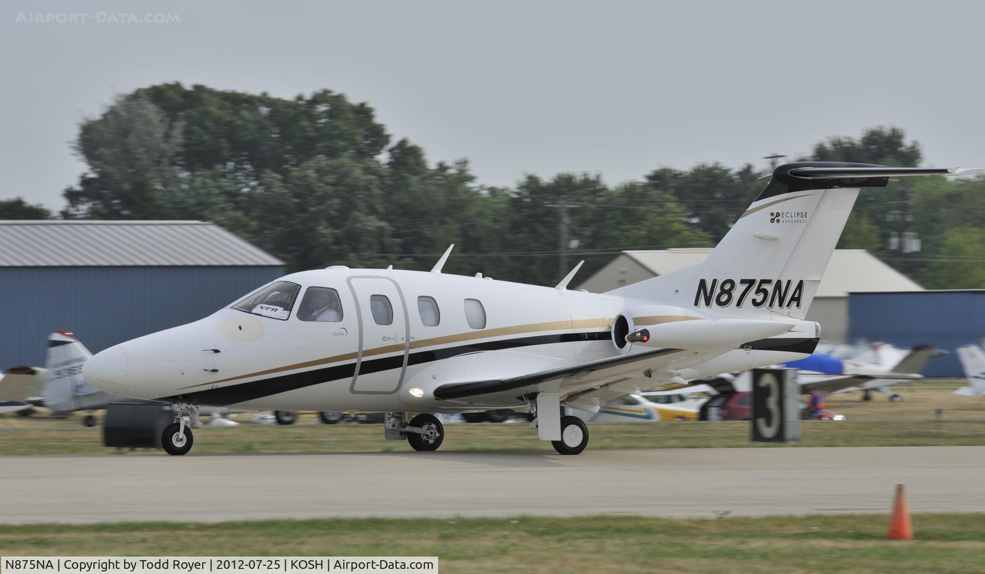 N875NA, 2007 Eclipse Aviation Corp EA500 C/N 000018, Airventure 2012