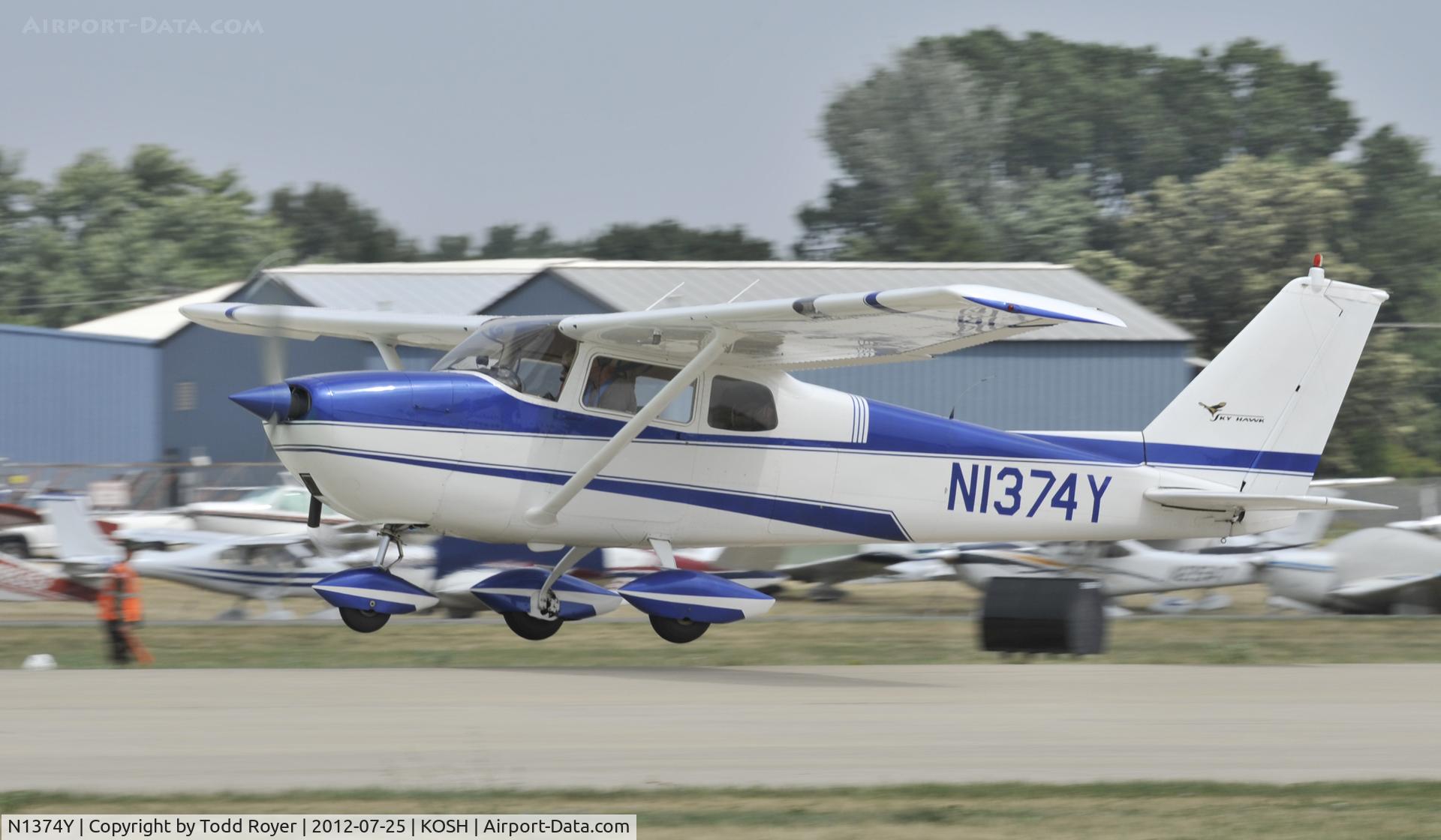 N1374Y, 1961 Cessna 172C Skyhawk C/N 17249074, Airventure 2012