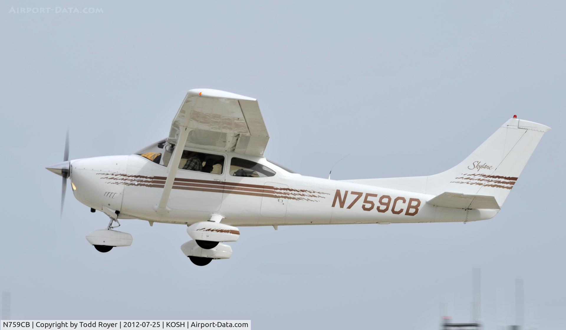 N759CB, 1977 Cessna 182Q Skylane C/N 18265877, Airventure 2012