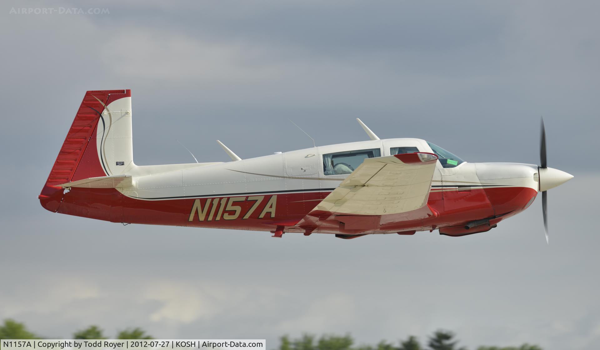 N1157A, 1982 Mooney M20J 201 C/N 24-1257, Airventure 2012