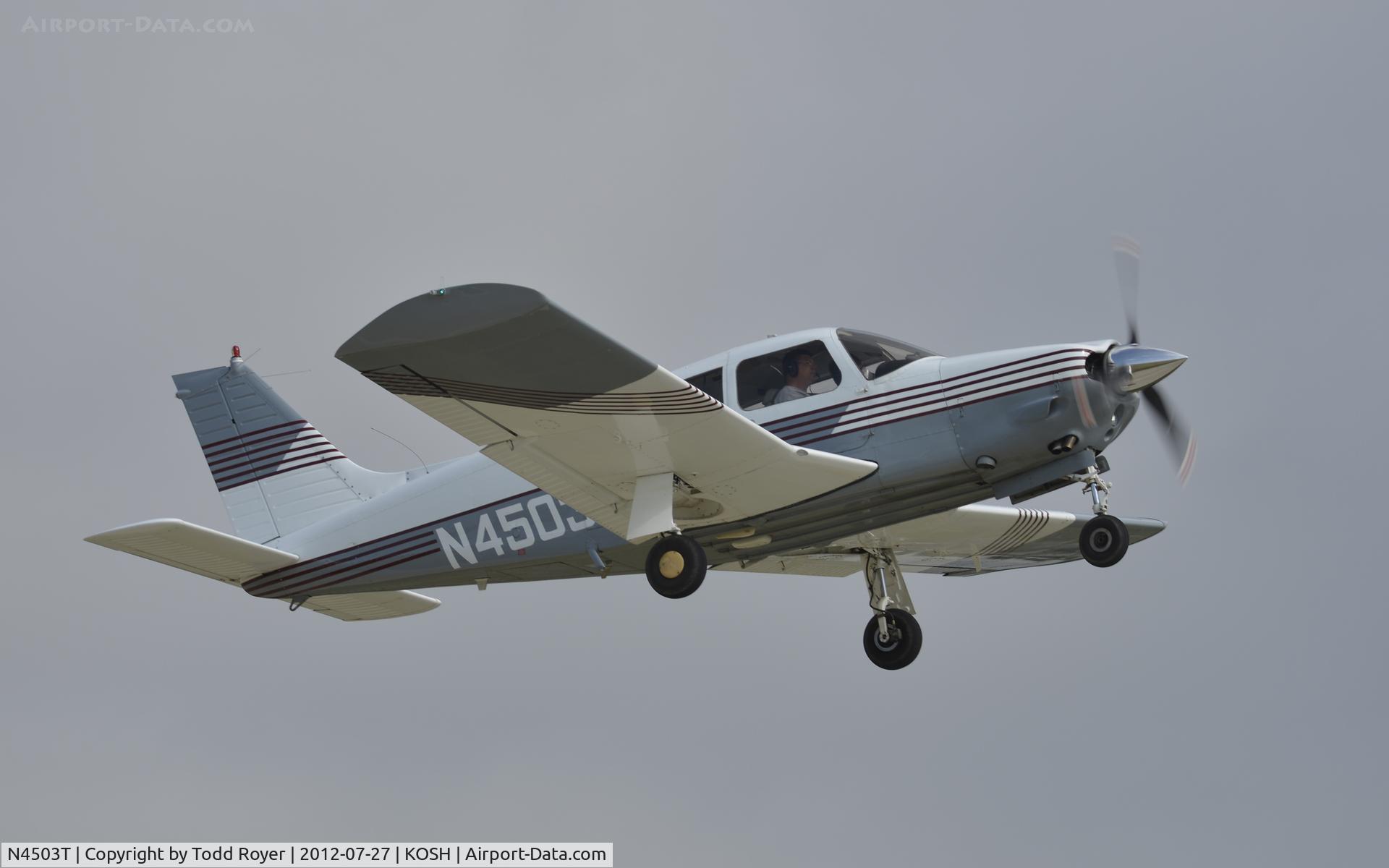 N4503T, 1972 Piper PA-28R-200 C/N 28R-7235059, Airventure 2012