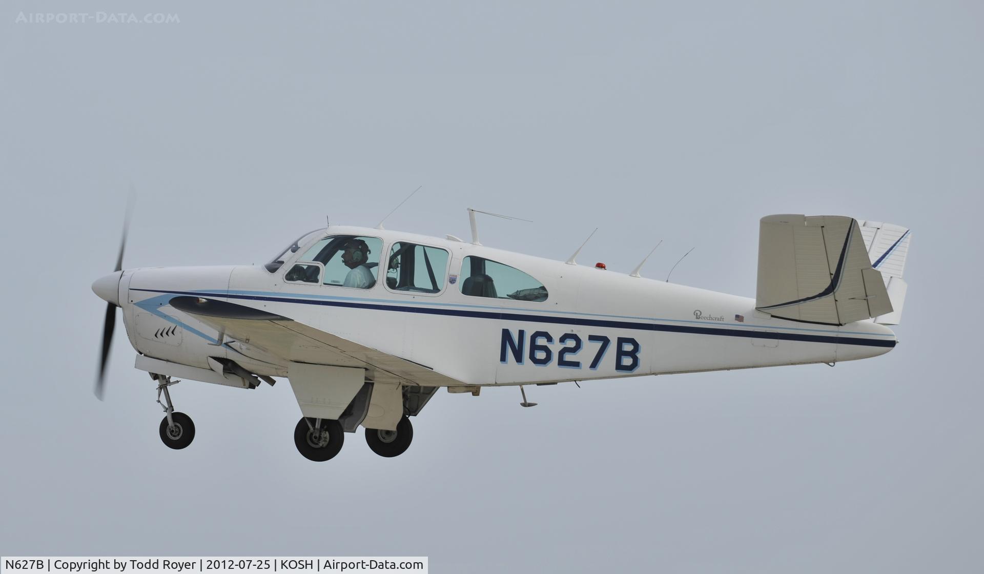 N627B, 1961 Beech N35 Bonanza C/N D-6767, Airventure 2012