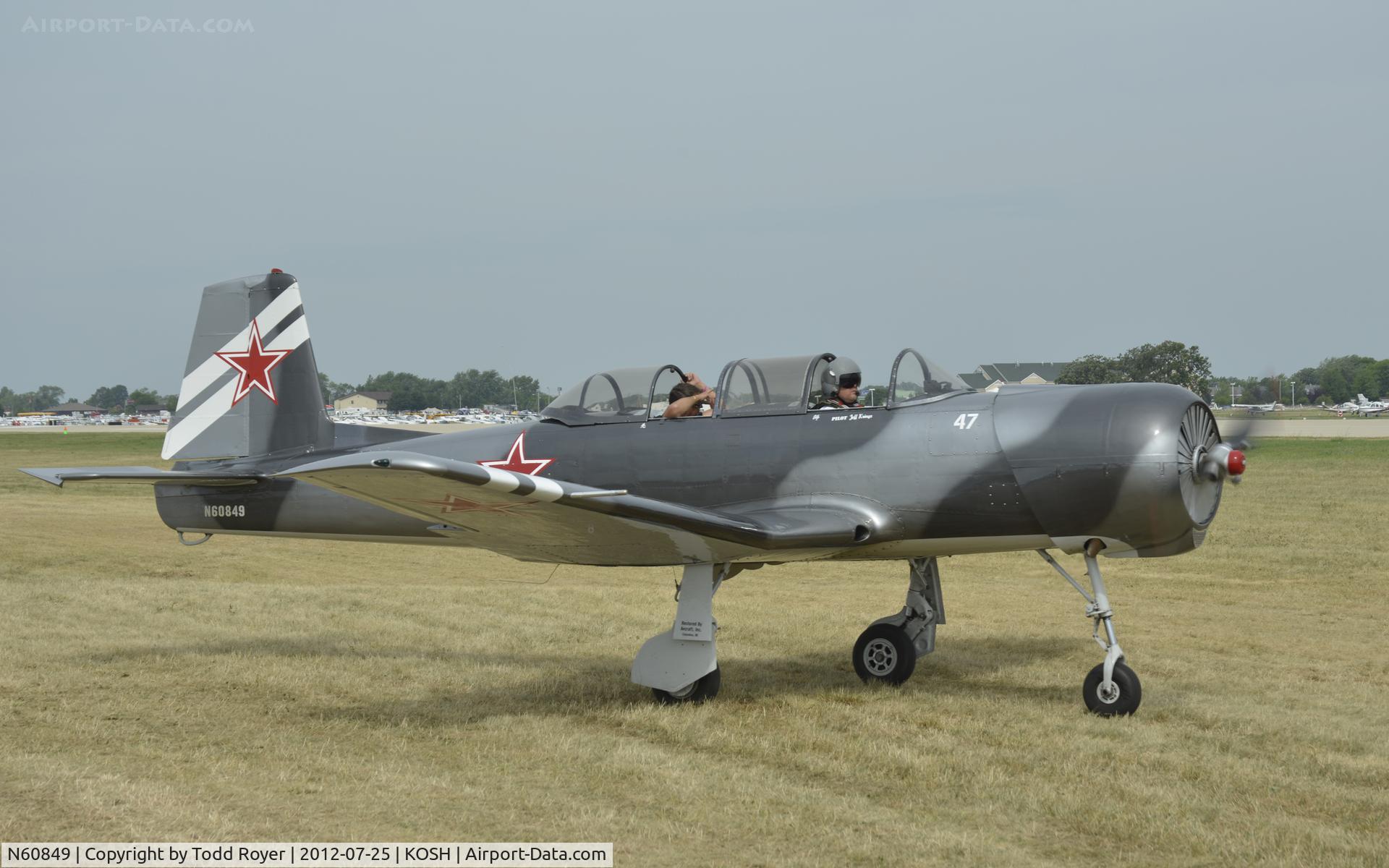 N60849, Nanchang CJ-6 C/N 3051213, Airventure 2012