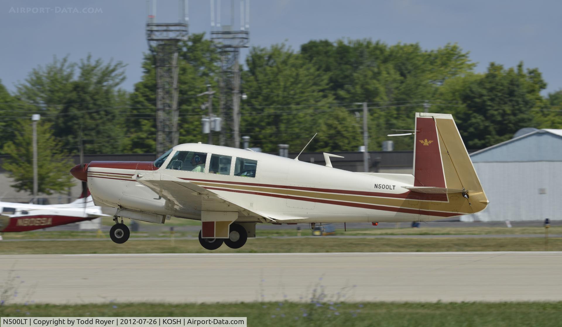 N500LT, 1967 Mooney M-20G Statesman C/N 680007, Airventure 2012