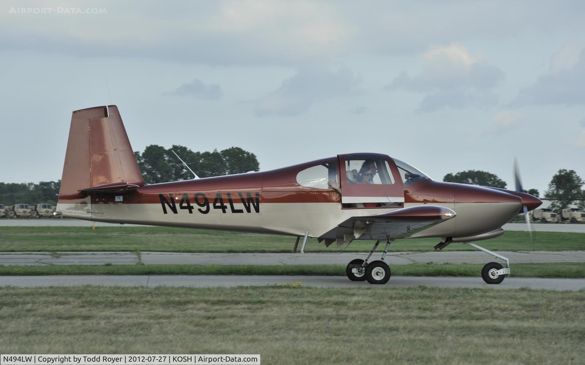 N494LW, Vans RV-10 C/N 40667, Airventure 2012