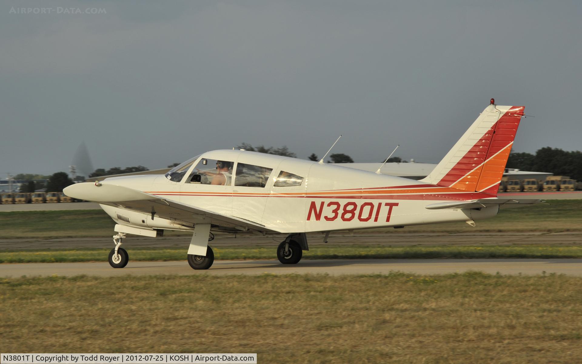 N3801T, 1967 Piper PA-28R-180 Cherokee Arrow C/N 28R-30115, Airventure 2012