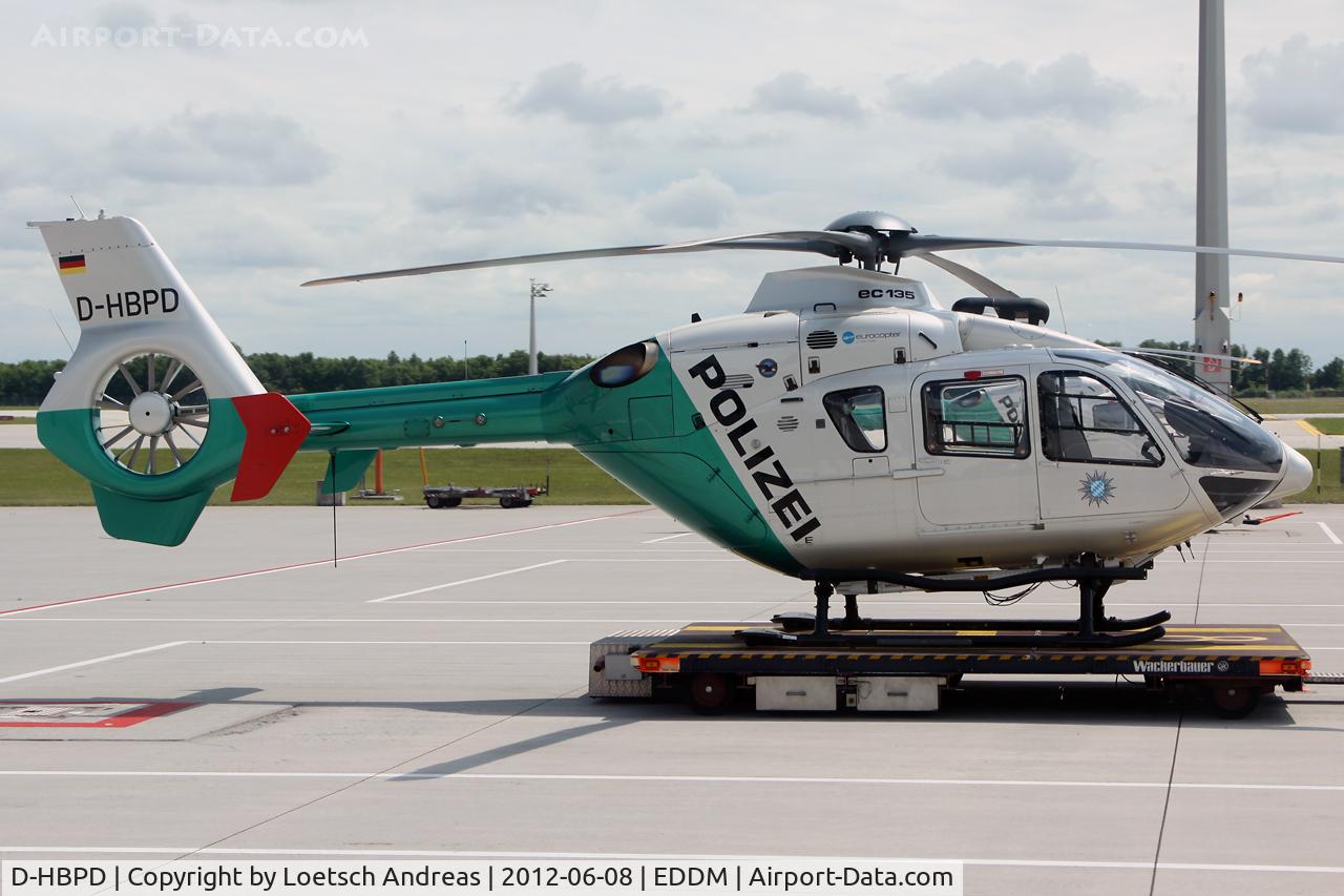 D-HBPD, 2010 Eurocopter EC-135P-2+ C/N 0882, German Police