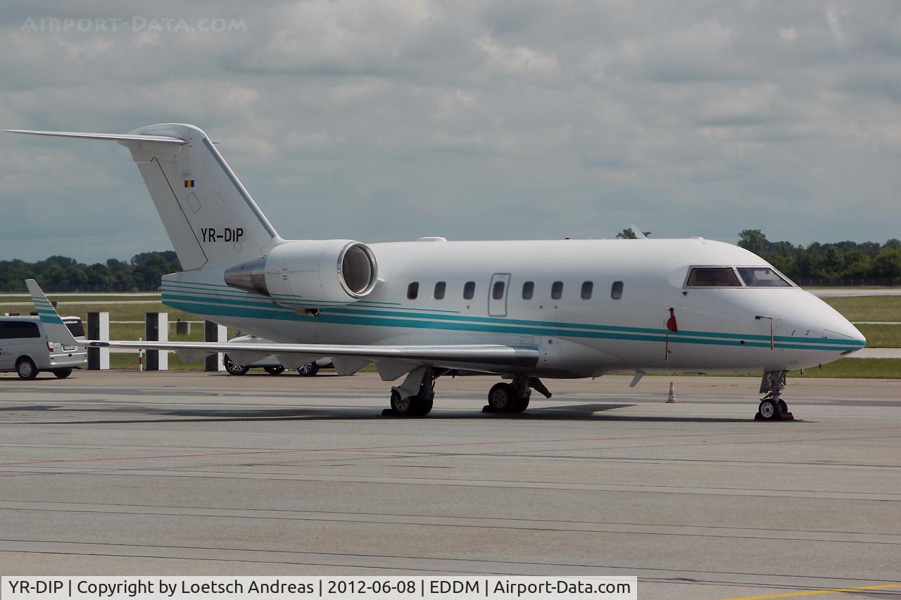 YR-DIP, 2000 Bombardier Challenger 604 (CL-600-2B16) C/N 5475, Eurojet Romania