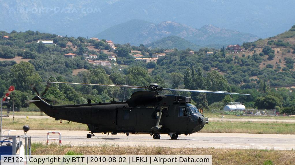 ZF122, Westland Sea King HC.4 C/N WA969, taxiing