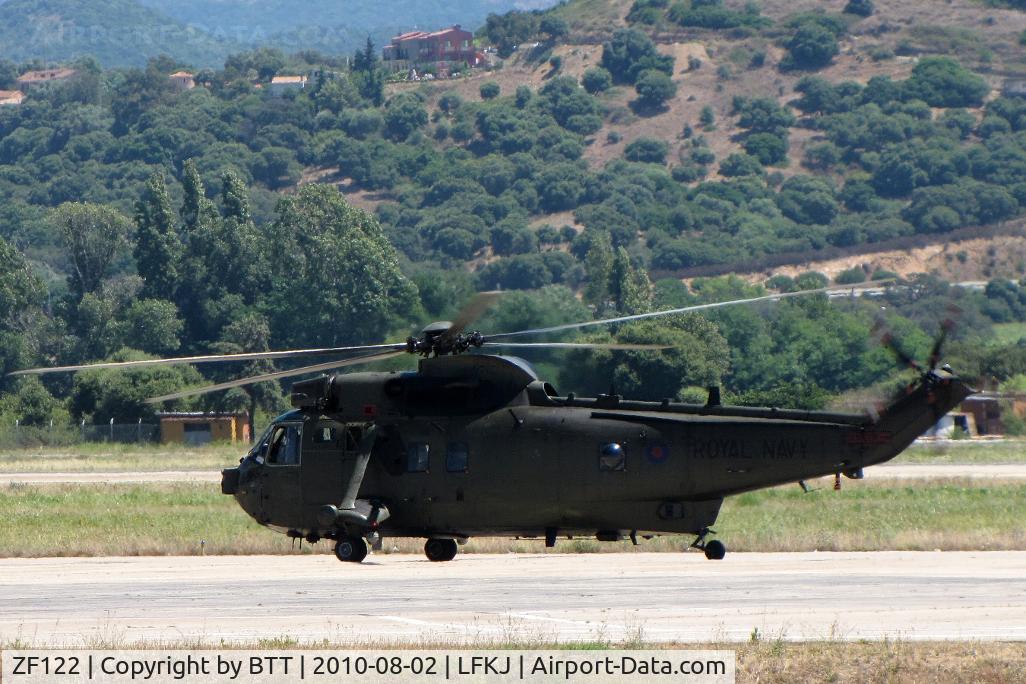 ZF122, Westland Sea King HC.4 C/N WA969, Taxiing