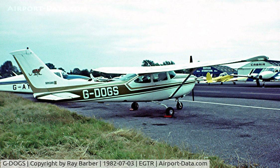 G-DOGS, 1978 Cessna R182 Skylane RG C/N R182-00070, Cessna R.182 Skylane RG [R182-00070] Elstree~G 03/07/1982. Image taken from a slide.