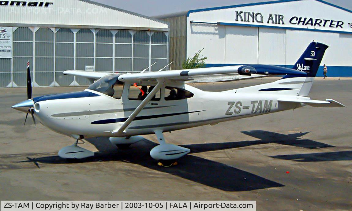 ZS-TAM, 2003 Cessna 182T Skylane C/N 18281224, Cessna 182T Skylane [182-81224] Lanseria~ZS 05/10/2003
