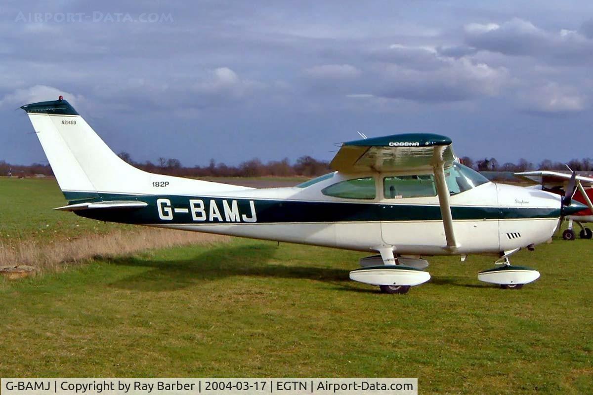 G-BAMJ, 1973 Cessna 182P Skylane C/N 182-61650, BAMJ   Cessna 182P Skylane [182-61650]  Enstone~G 17/03/2004