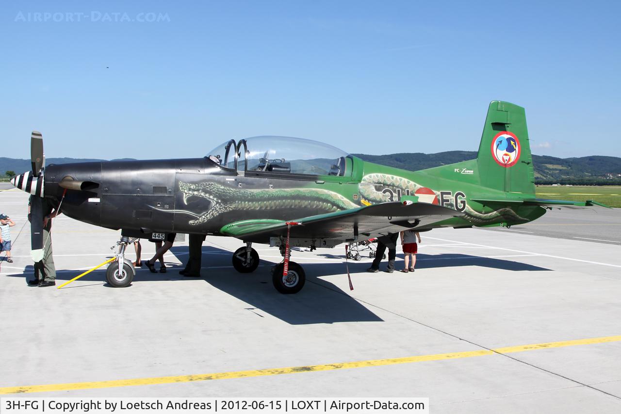 3H-FG, Pilatus PC-7 Turbo Trainer C/N 445, Austrian Air Force