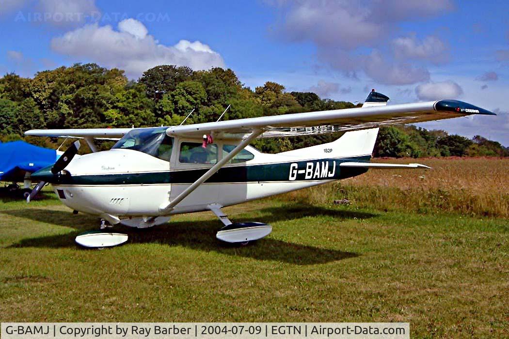 G-BAMJ, 1973 Cessna 182P Skylane C/N 182-61650, Cessna 182P Skylane [182-61650]  Enstone~G 09/07/2004