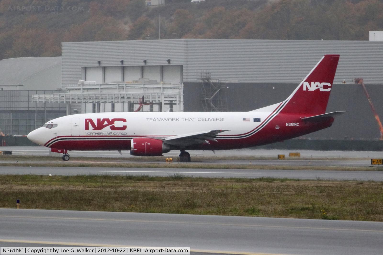 N361NC, Boeing 737-301(SF) C/N 23260, 