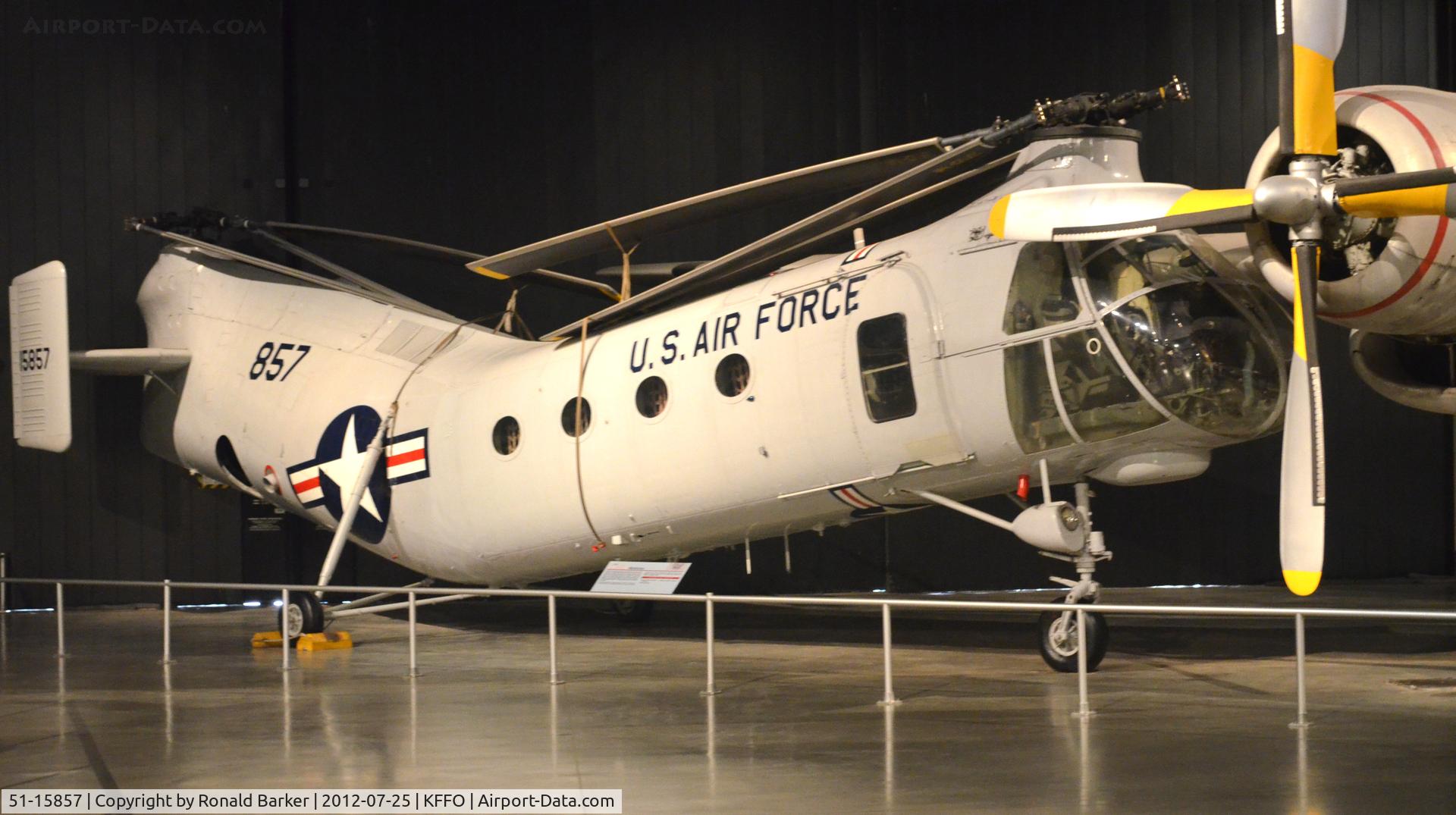 51-15857, 1951 Piasecki H-21B Workhorse C/N B.4, AF Museum
