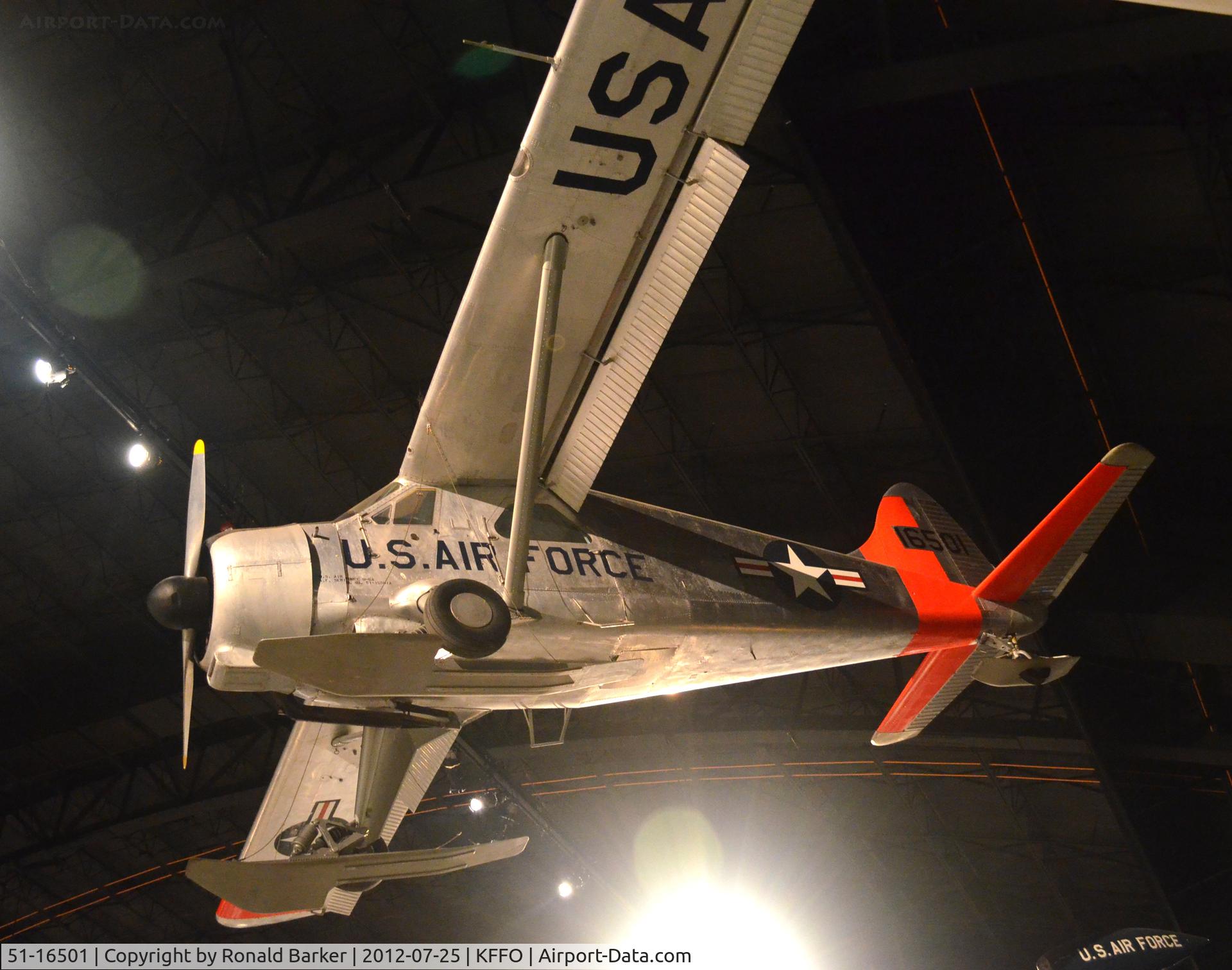 51-16501, 1951 De Havilland Canada U-6 Beaver C/N 277/1091, AF Museum