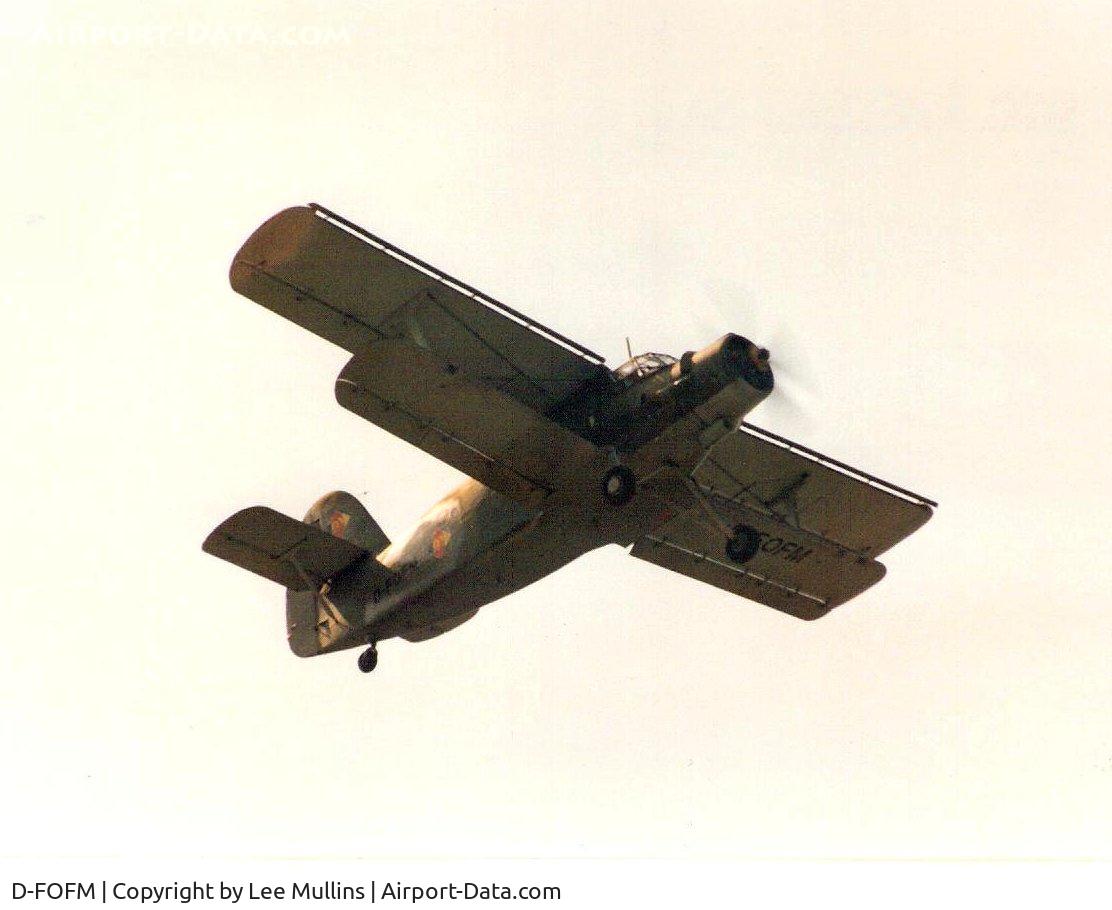 D-FOFM, Antonov An-2 C/N Not found D-FOFM, At Old Warden C1990