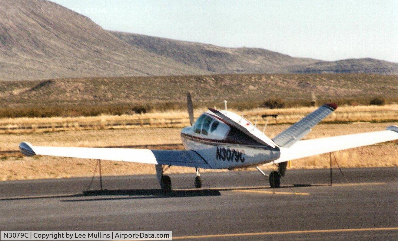 N3079C, 1958 Beech K35 Bonanza C/N D-5759, Seen at Safford AZ. C1999
