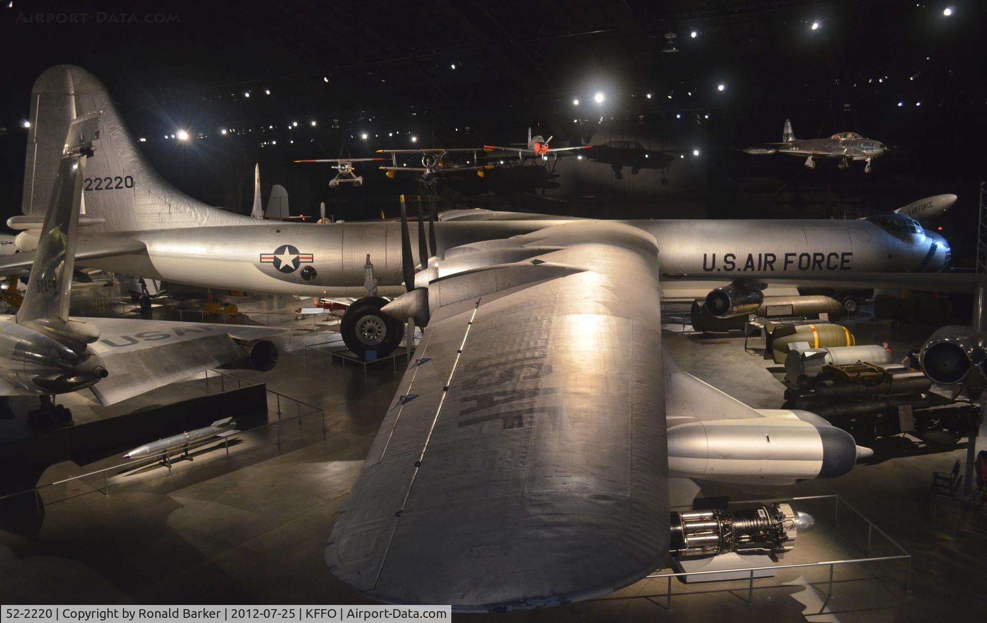 52-2220, 1952 Consolidated B-36J-1-CF Peacemaker C/N 361, AF Museum