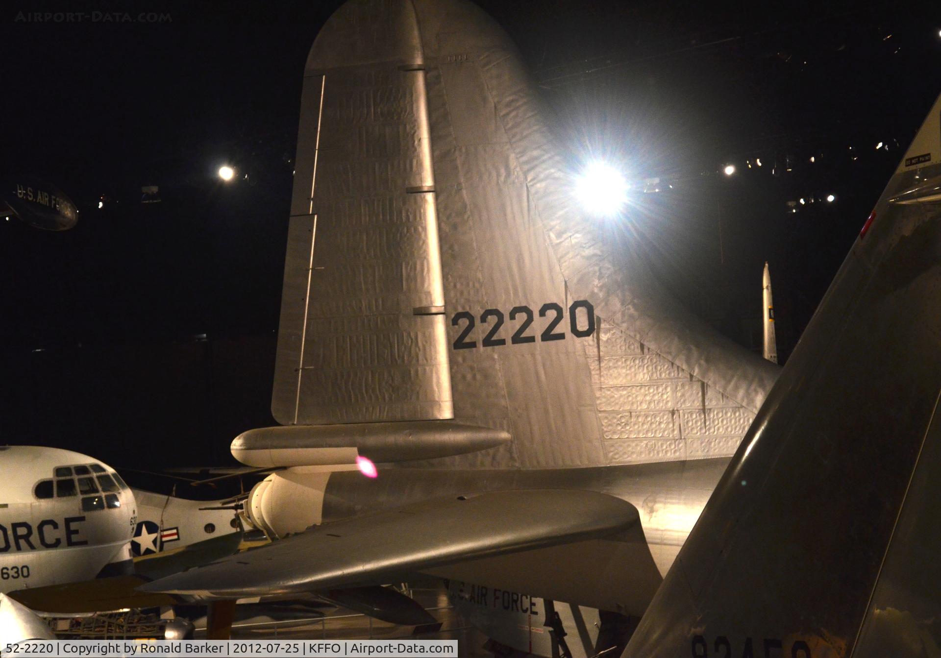 52-2220, 1952 Consolidated B-36J-1-CF Peacemaker C/N 361, AF Museum
