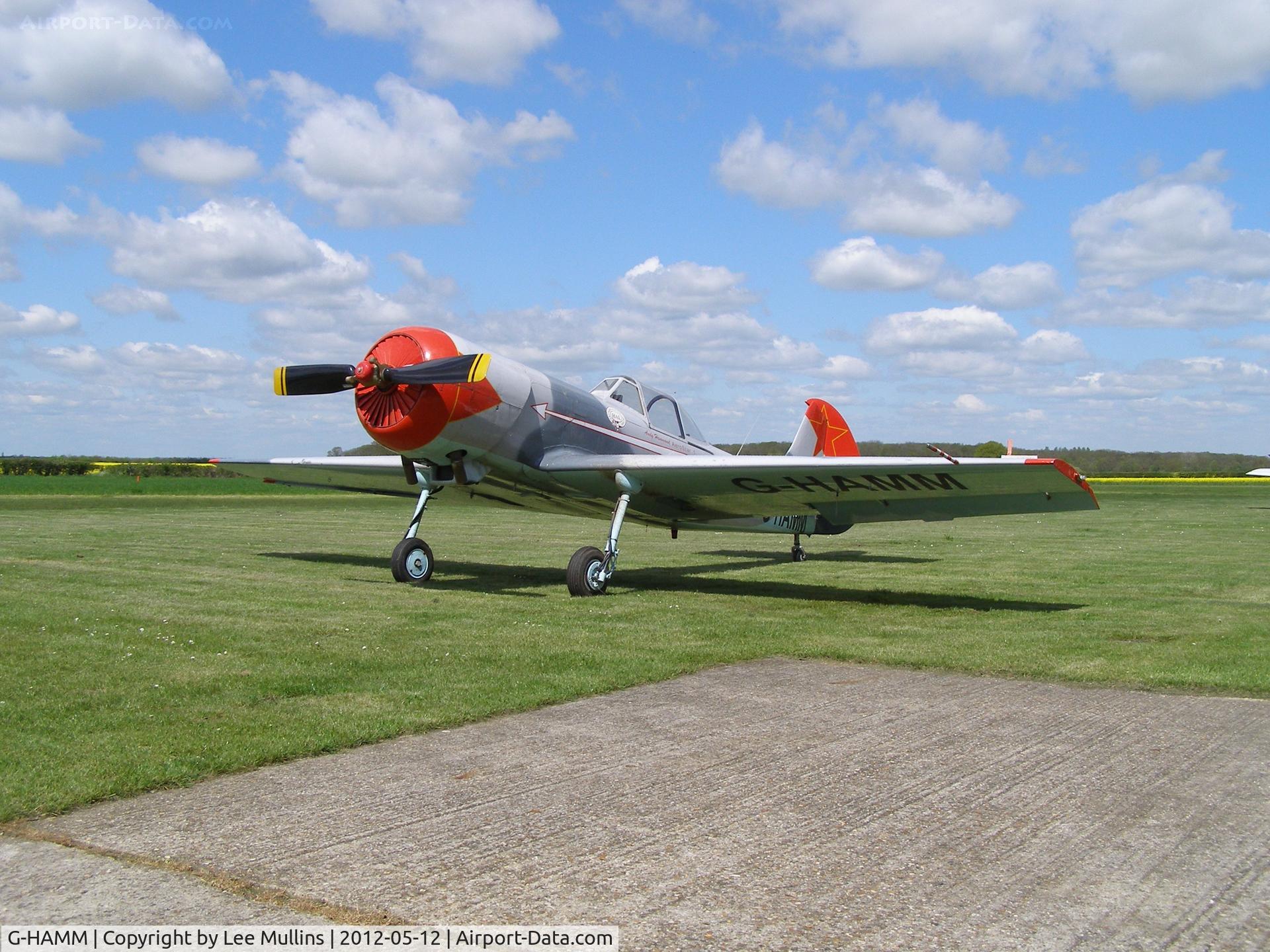 G-HAMM, 1983 Yakovlev Yak-50 C/N 832409, Little Gransden.