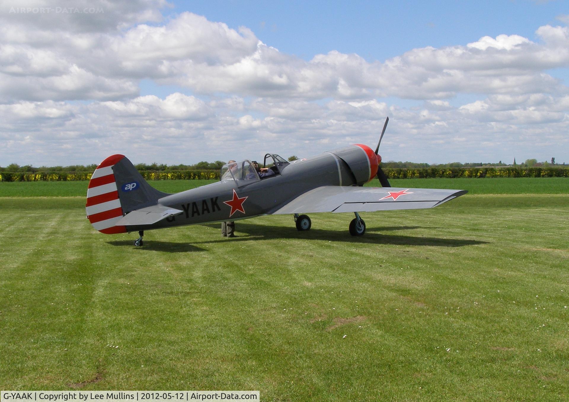 G-YAAK, 1981 Yakovlev Yak-50 C/N 812003, At Little Gransden.
