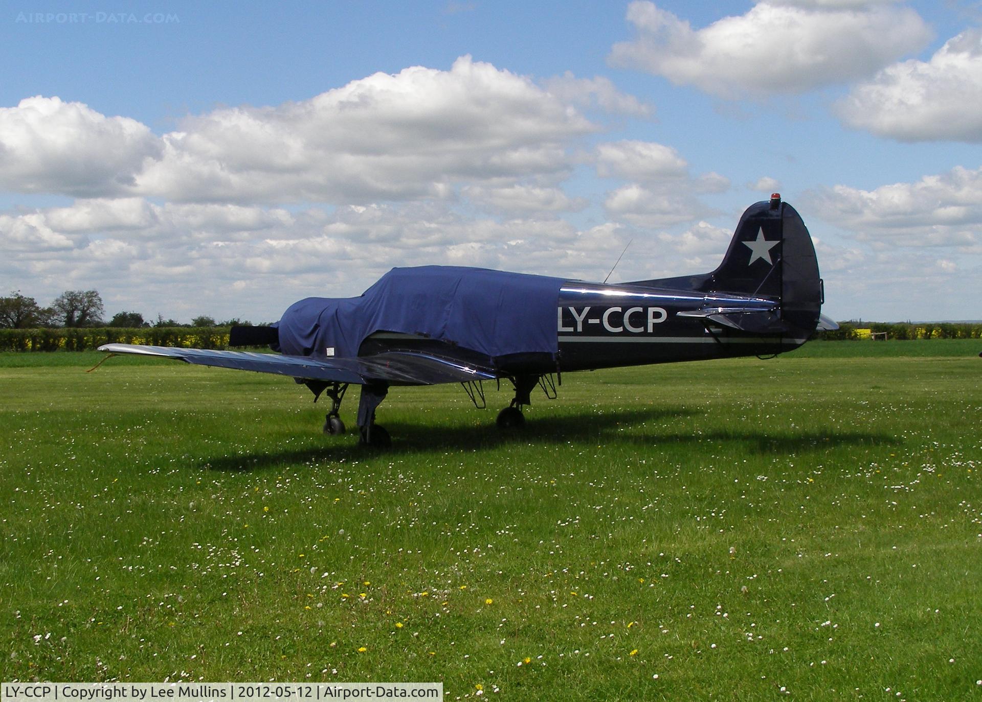 LY-CCP, 1981 Yakovlev Yak-18T C/N 22202044623, At Little Gransden.