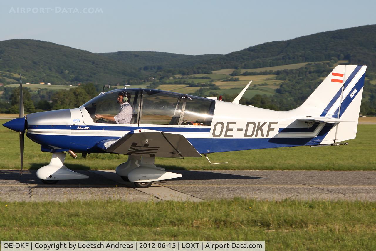 OE-DKF, Robin DR-400-180R Remorqueur Regent C/N 750, Heeresflugsportgruppe Habicht